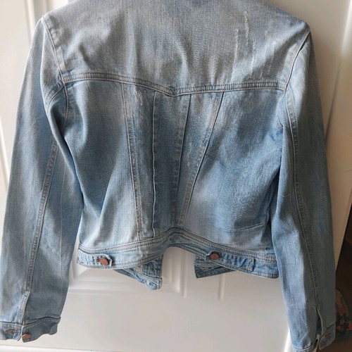 A.L.E. denim jacket new, small