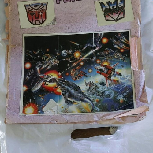 Album Transformers μεταχειρισμένο με φθορές και σχισίματα, χωρίς εξώφυλλο