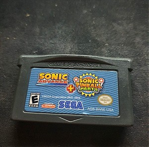 Sonic Advance + Sonic Pinball Party Gameboy Advance