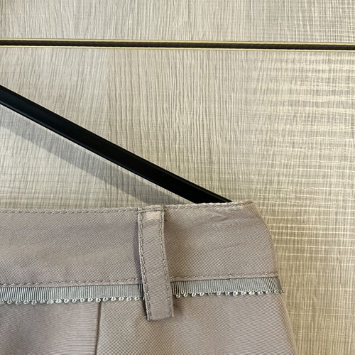 Stefanel women's pants used, size 40, gray and beige with pockets