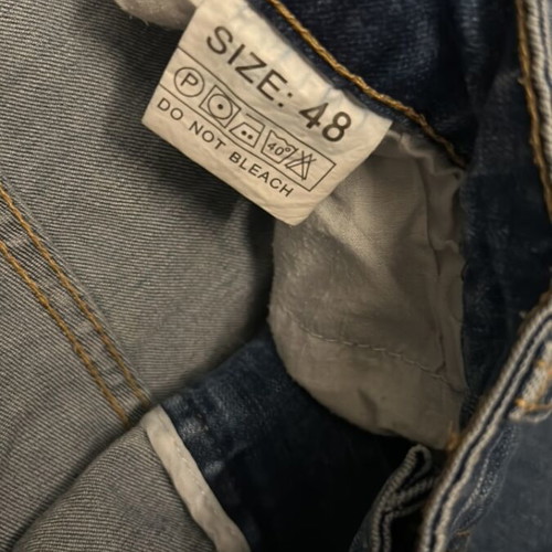 Bitsiani men's jeans size 48 like new, blue