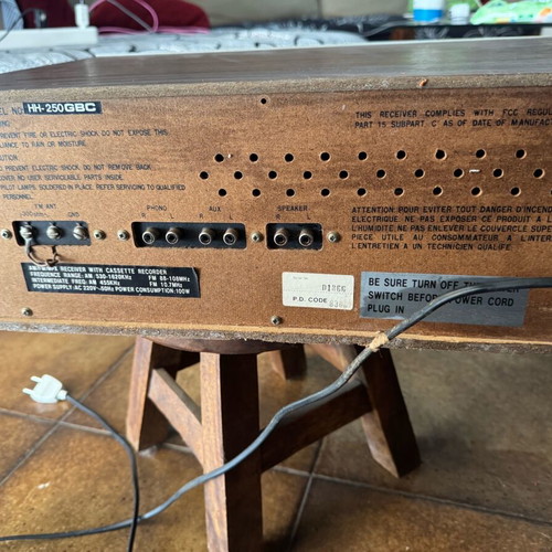 Vintage GBC Stereo Center used, radio cassette amplifier