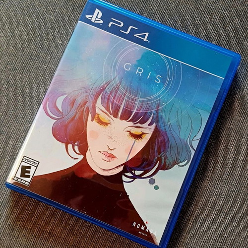 Gris PS4 game used, Limited Run #313 with manual and collectible cards