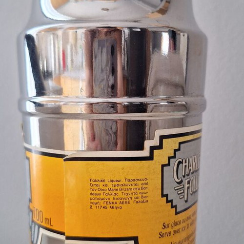 Charleston Follies Marie Brizard liqueur collectible bottle like new