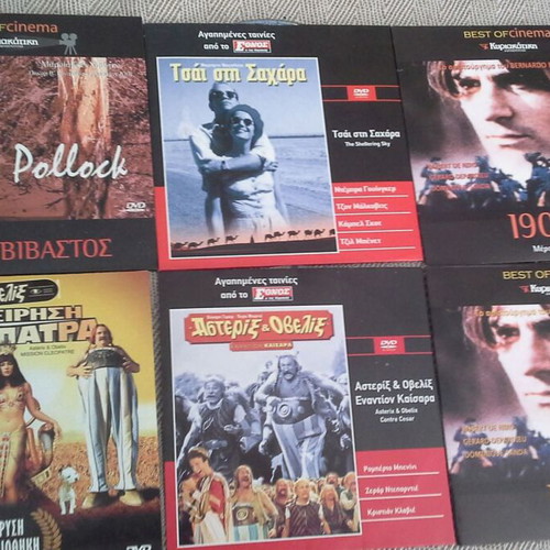 DVD movie set of 6 like new