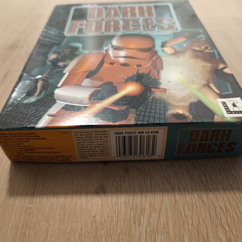 Starwars Dark Forces PC Big Box used, MSDOS action shooting game