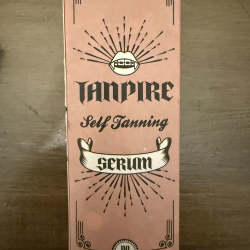 Self tanning serum for face and body, pharmacy product
