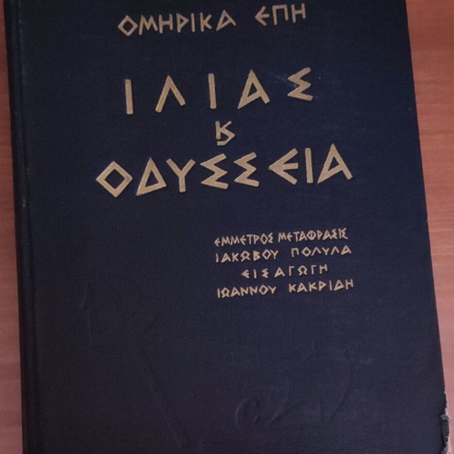 Homer's Odyssey Volume 1 like new, emmetrical translation by Iakovos Polylas