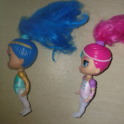 Dolls used, pack of 4 pieces
