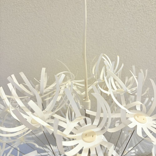 Ikea Maskros ceiling light used with cable cut