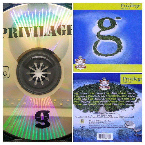 Privilege Nights III CD new from Smirnoff with 17 tracks