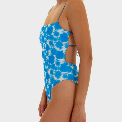 Studio 83 One-Piece Swimsuit New, Size Small, Blue Turquoise