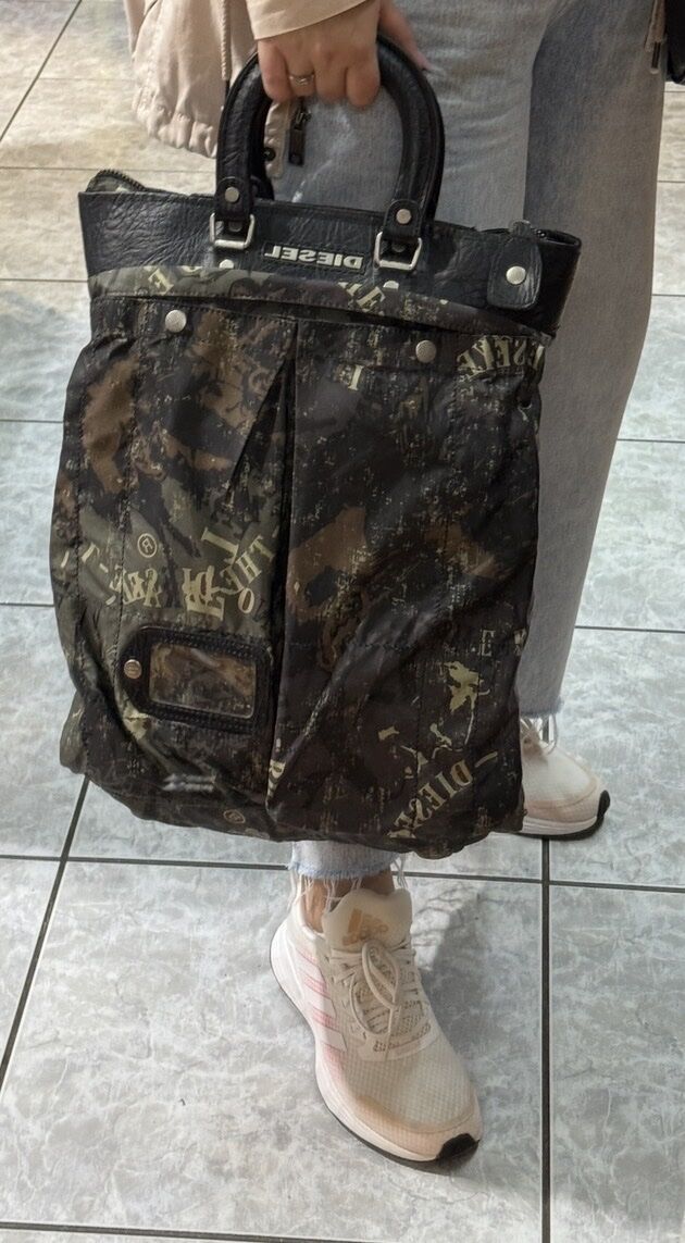 Diesel vintage Y2K 00's nylon tote bag… - € 63,00 - Vendora.cy