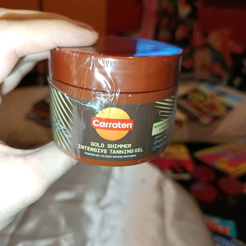 Carroten Gold Intensive Tanning Shimmer Gel - Carroten Beach Sunscreen for Tanning
