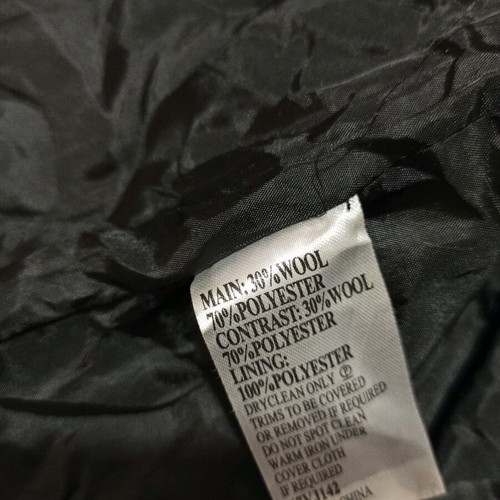 Simply Vera Vera Wang coat like new, black and gray, size L XL