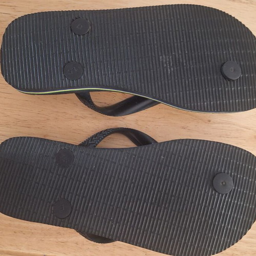 Havaianas kids flip-flops 31-32 like new black unisex
