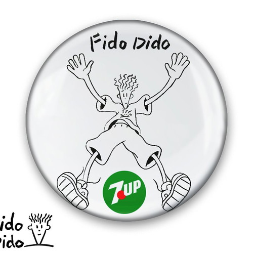 Fido Dido pins set of 10 new, 90s designs