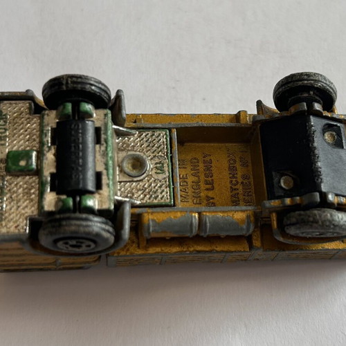 Matchbox 1970 Superfast No 1 Mercedes φορτηγό χρυσό μεταχειρισμένο