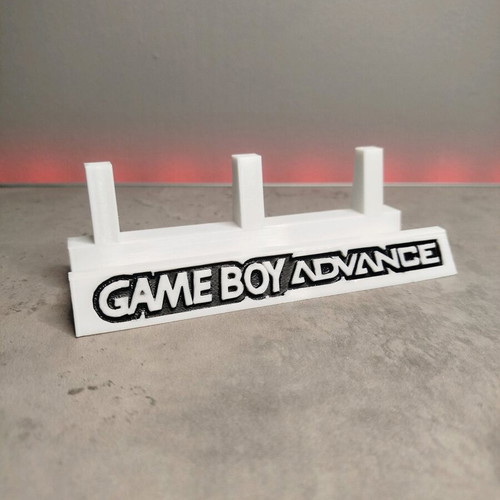 Gameboy Advance stand new with 3D printed design