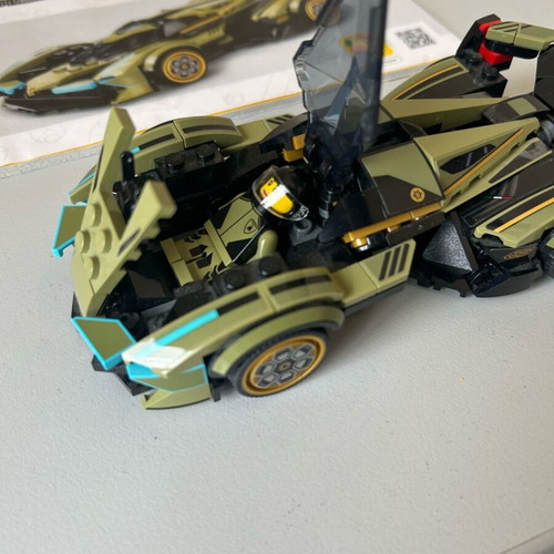 Lego Lamborghini with instructions, fully assembled like new