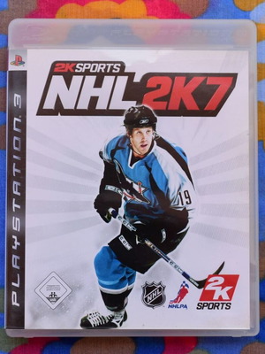 NHL 2K7 PlayStation 3 game like new, sports simulation hockey