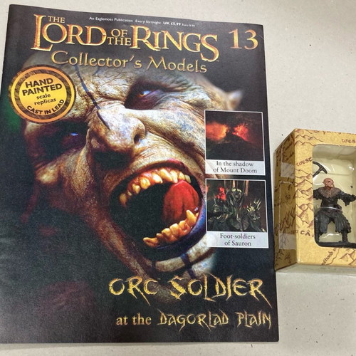 Eaglemoss Lord of the Rings #13 Orc Soldier καινούργιο