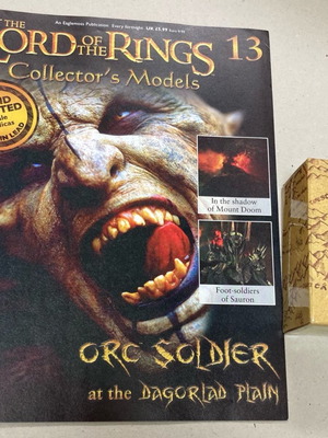 Eaglemoss Lord of the Rings #13 Orc Soldier σε καινούργια κατάσταση