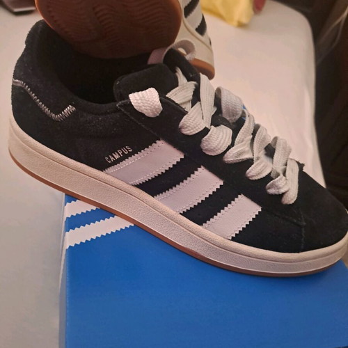 Adidas Campus 00s W like new, black/white, size 40