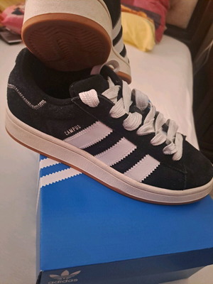 Adidas Campus 00s W like new, black/white, size 40