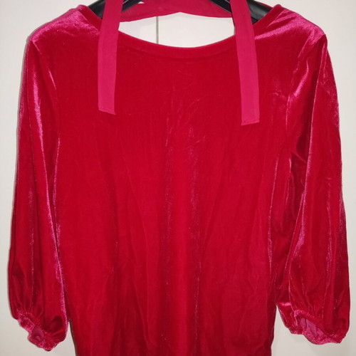 Velvet Hampton Republic blouse used, red, size S