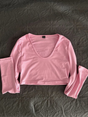 Shein pink blouse like new, size M