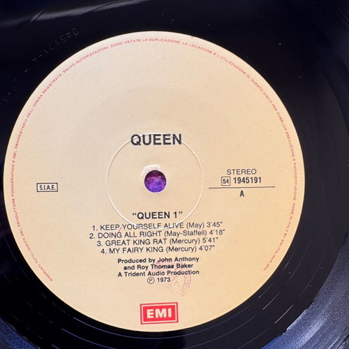 Queen Queen LP used, rock genre