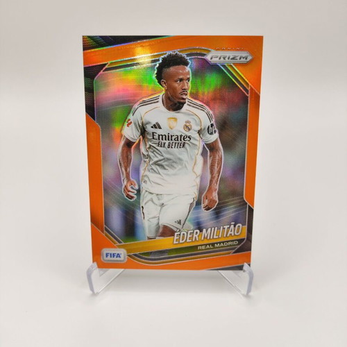 Panini Prizm FIFA Eder Militao Orange card /125 like new