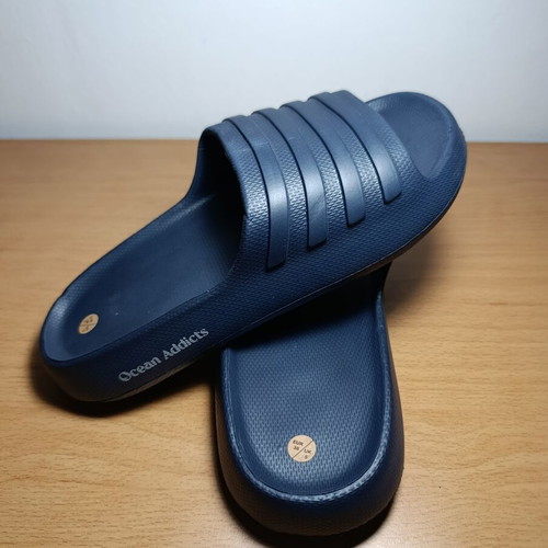 Ocean Addicts Slides slippers, size 38, navy blue