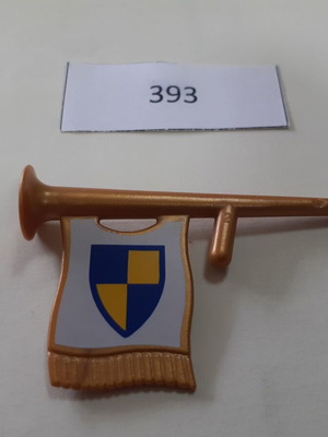 Playmobil Knights Trumpet 393 like new