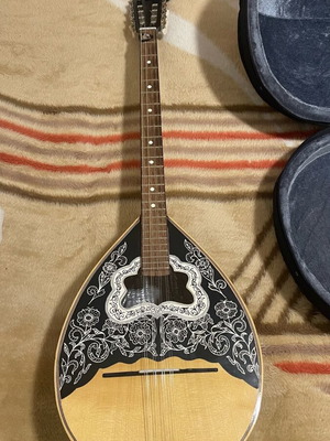 Handmade eight-string bouzouki like new