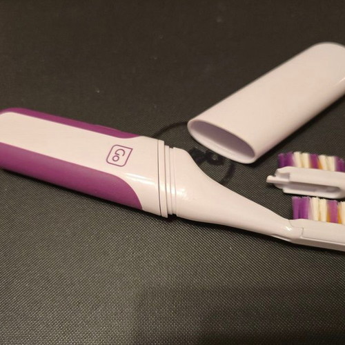 Go Travel Sonic Traveller Sonic Toothbrush new with crystal depilator gift