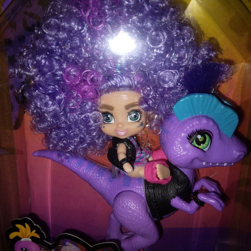 Mattel 2021 Cave Club tots Rebel Tot & Dino doll new