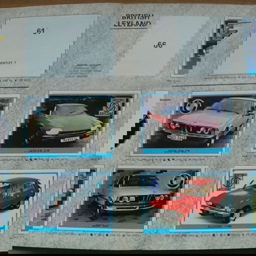 Άλμπουμ Panini Super Auto 1977 σαν καινούργιο, συλλεκτικό