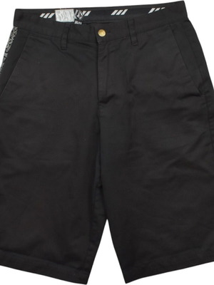 Volcom Y2K μαύρες βερμούδες μεταχειρισμένες, μέγεθος 30