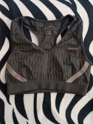 Reebok sports bra like new, black
