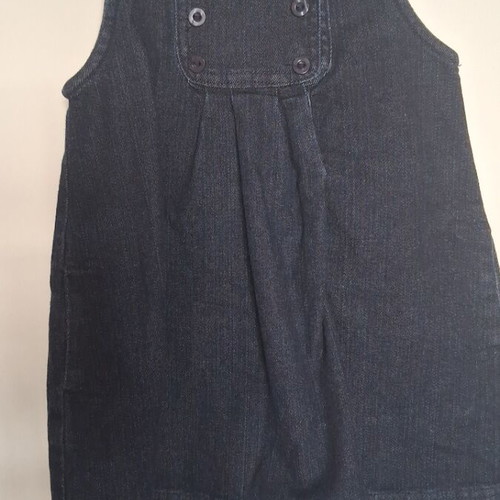 Sam 0 13 denim dress like new, size 98 cm, 3 years, blue
