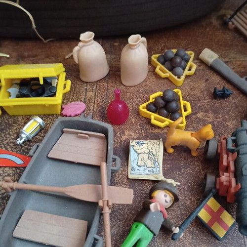 Playmobil Pirate Ship like new