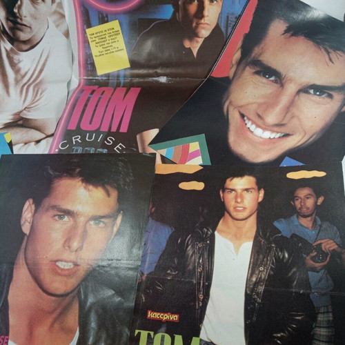 Tom Cruise poster collection new, 5 small and 3 giant posters