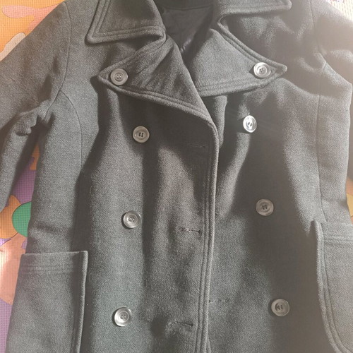 Diesel medium coat like new, black
