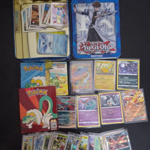 Pokemon card collection like new with McDonald's promo and Yu-Gi-Oh box