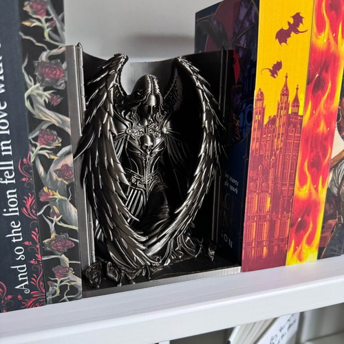 Fallen Angel Book Nook decorative dark fantasy bookend
