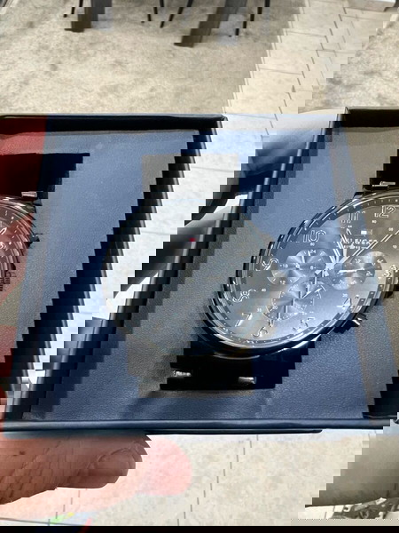 Tommy Hilfiger Daniel Ανδρικό Ρολόι 44mm Χρονογράφος Μπαταρίας με Μαύρο Μεταλλικό Μπρασελέ