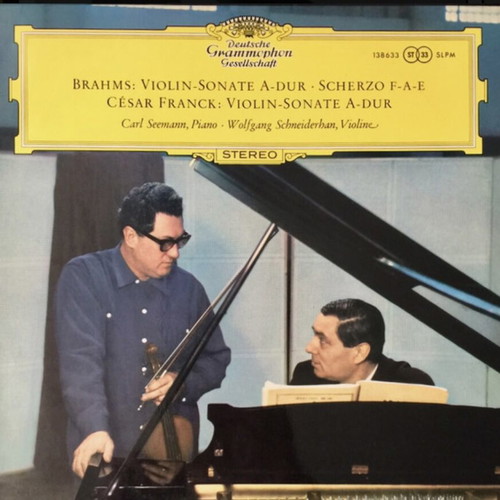 Brahms Violin-Sonate A-Dur Vinyl LP like new