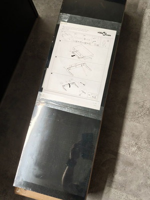 Floating wall shelves new, pack of 6, MDF, 80x23 cm